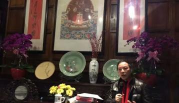 吴越先生在吴昌硕纪念馆主讲“吴昌硕先生辉煌的晚年”